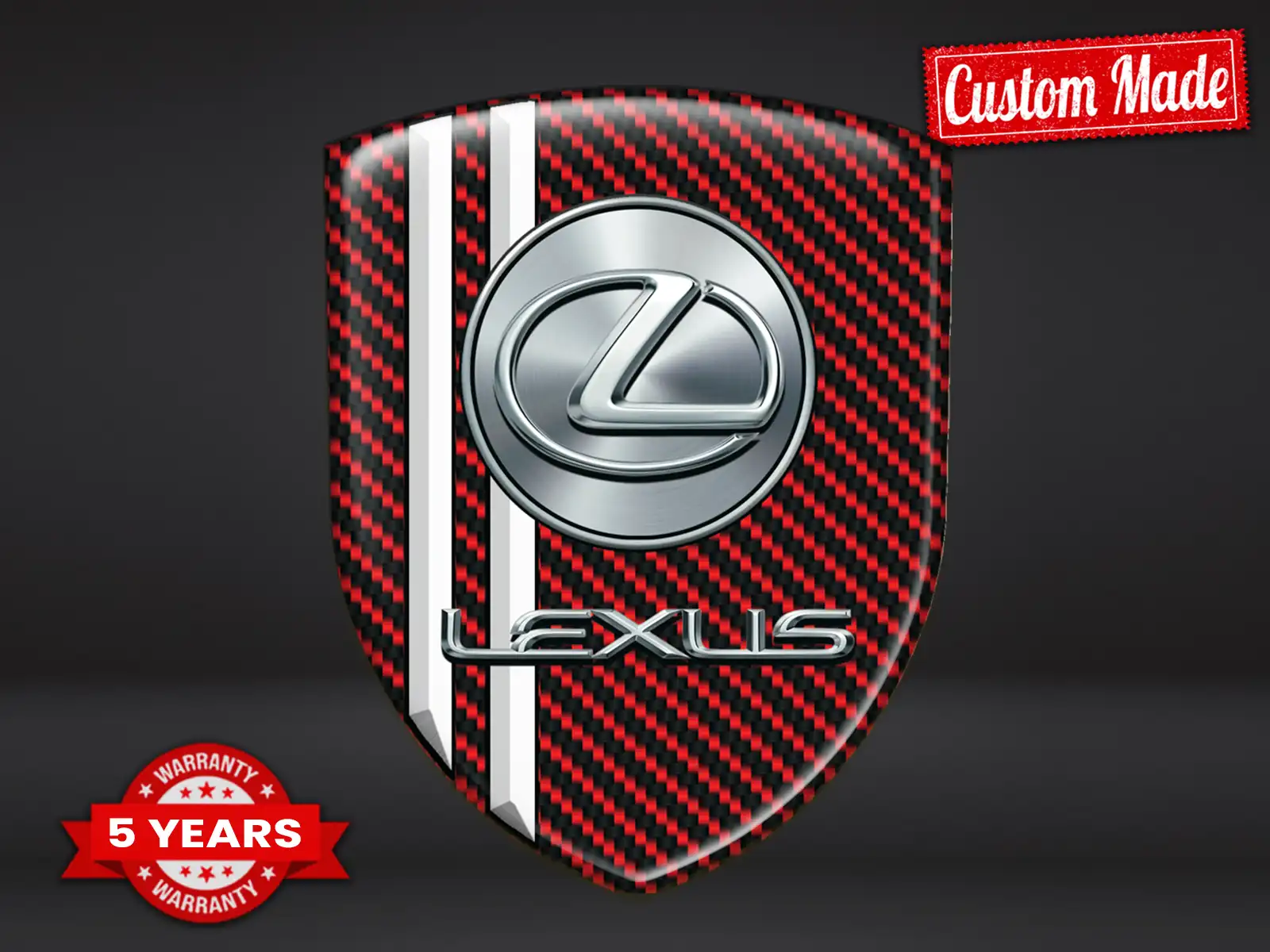 Lexus Emblèmes Entreprise Auto Qualité Pro Minimal